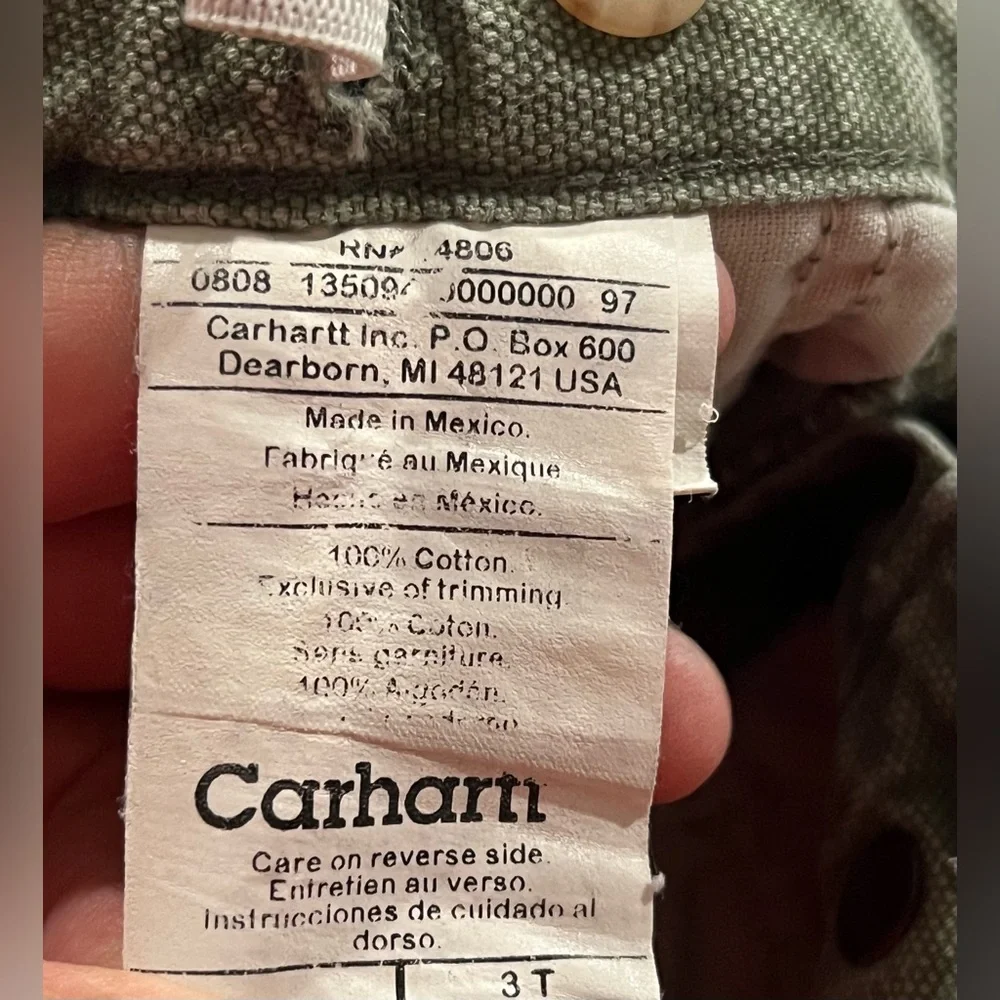 Vintage Kids carhartt pants